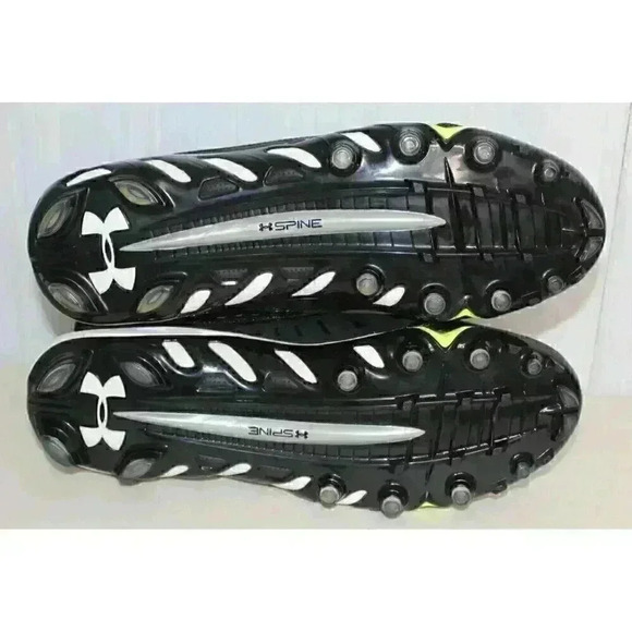 New Under Armor Nitro Clutch Fit 4DFoam Football Cleats 1258021-001 Mens size 13 - Picture 8 of 13
